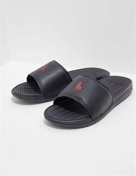 designer slides men's on sale